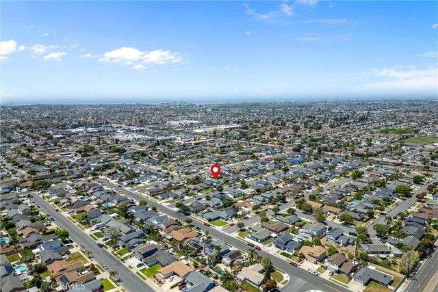 10172 Merrimac Dr, Huntington Beach, CA 92646 - aerial view of property and surrounding area featuring nearby suburban area