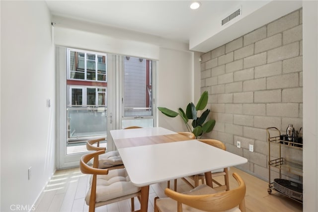 3450 Cahuenga Blvd W Unit 905, Los Angeles, CA 90068 - dining space with light wood-style floors and baseboards
