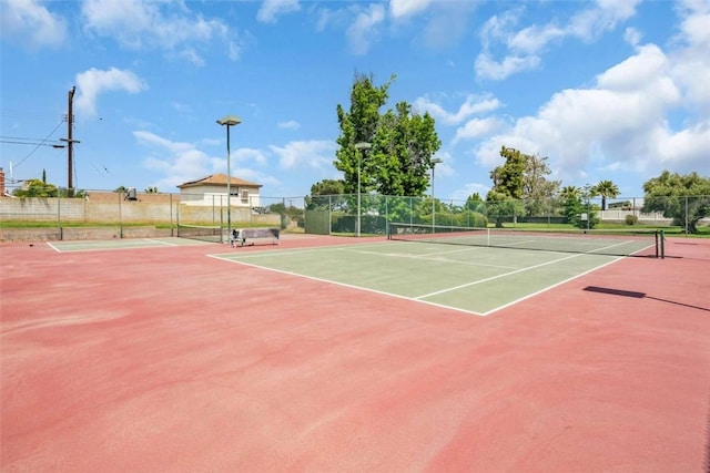 1582 Lisa Ln, Redlands, CA 92374 - view of tennis court with community basketball court