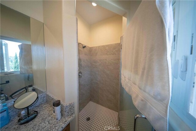 1630 Bridgeport Dr, Los Angeles, CA 90065 - bathroom featuring walk in shower and vanity