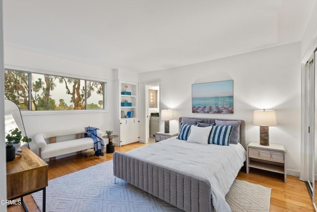 7560 Hollywood Blvd Unit 409, Los Angeles, CA 90046 - bedroom featuring light wood-style flooring