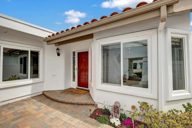 4523 Cordoba Way, Oceanside, CA 92056 - entrance to property with stucco siding and a tiled roof