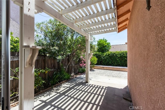 11259 Corsica Ct, Rancho Cucamonga, CA 91730 - fenced backyard featuring a pergola and a patio area