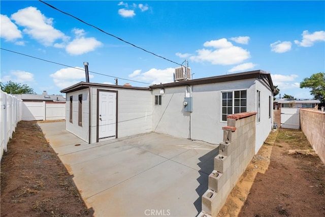 38881 Sage Tree St, Palmdale, CA 93551 - back of house featuring a patio area and a fenced backyard