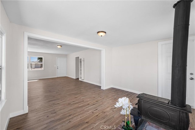38881 Sage Tree St, Palmdale, CA 93551 - unfurnished living room featuring wood finished floors and baseboards