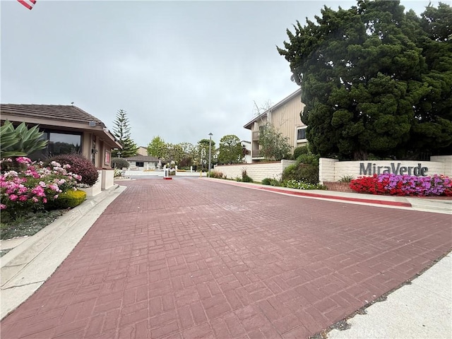 6310 Ridgemar Ct, Rancho Palos Verdes, CA 90275 - view of decorative road with street lights and curbs
