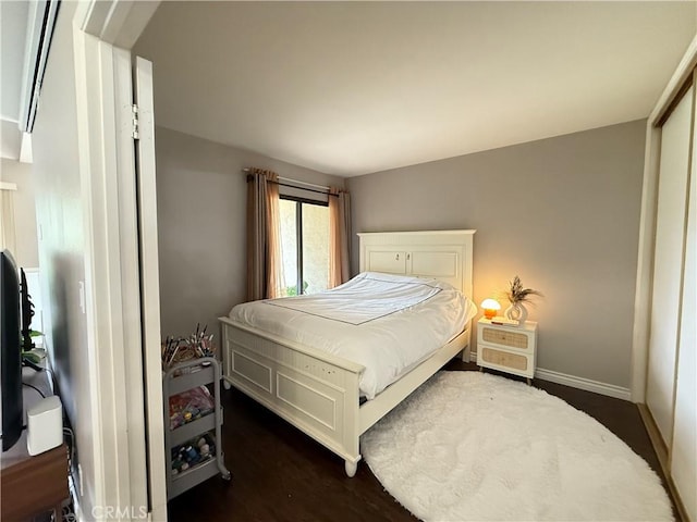 6310 Ridgemar Ct, Rancho Palos Verdes, CA 90275 - bedroom featuring dark wood-style flooring and baseboards