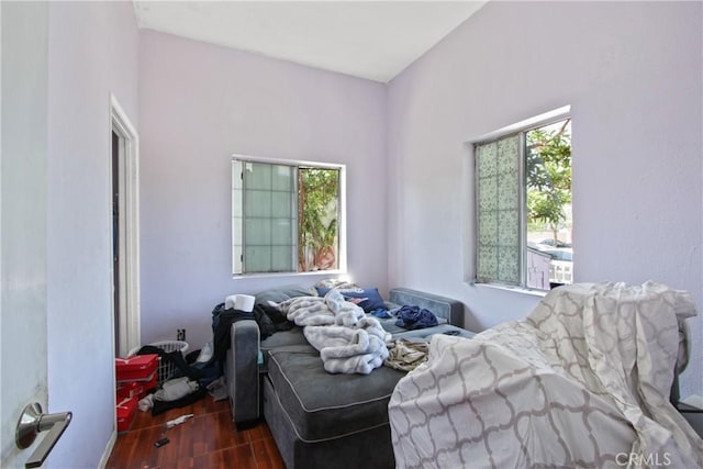 213 N Figueroa St, Santa Ana, CA 92703 - bedroom featuring multiple windows and wood finished floors