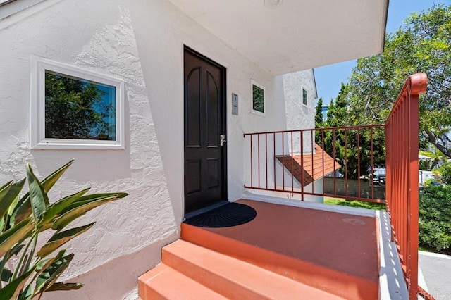 374 Orange Ave Unit F, Coronado, CA 92118 - property entrance featuring stucco siding