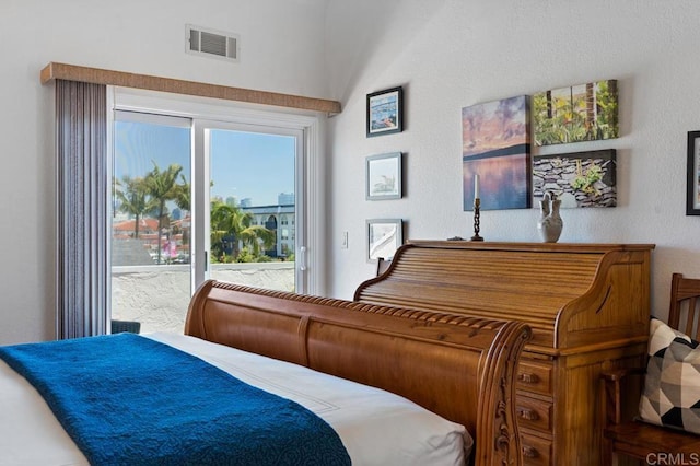 374 Orange Ave Unit F, Coronado, CA 92118 - bedroom featuring access to exterior