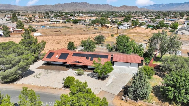 14855 Flathead Rd, Apple Valley, CA 92307 - aerial perspective of suburban area featuring a mountainous background