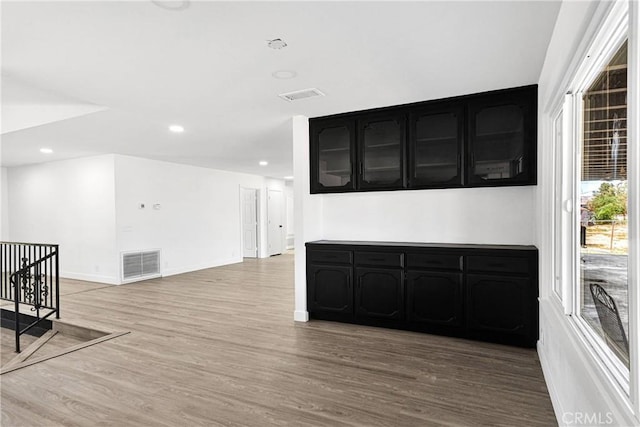 14855 Flathead Rd, Apple Valley, CA 92307 - empty room with light wood finished floors, recessed lighting, and baseboards