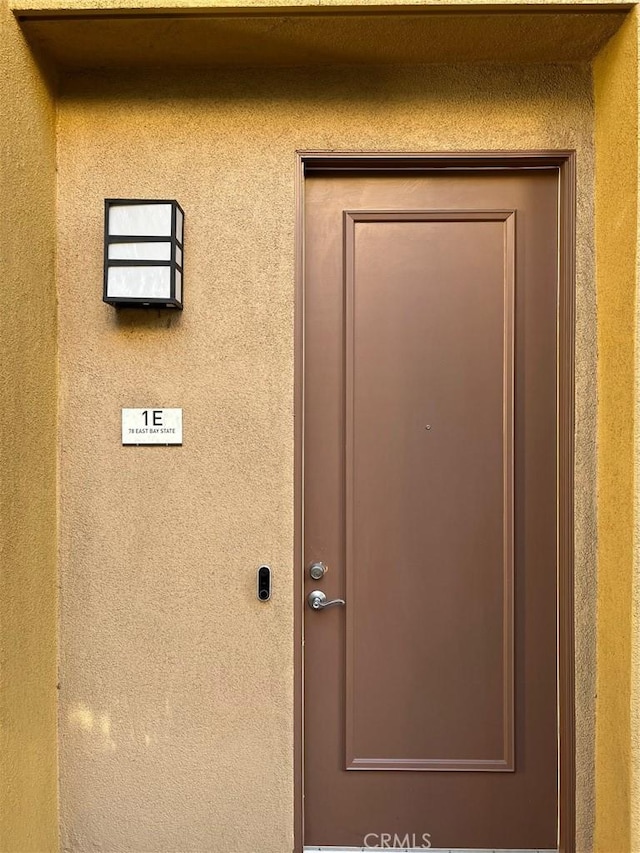 78 E Bay State St Unit 1E, Alhambra, CA 91801 - entrance to property with stucco siding