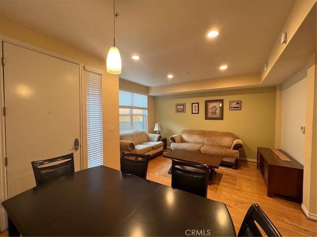 78 E Bay State St Unit 1E, Alhambra, CA 91801 - living room with light wood-style floors, recessed lighting, and baseboards