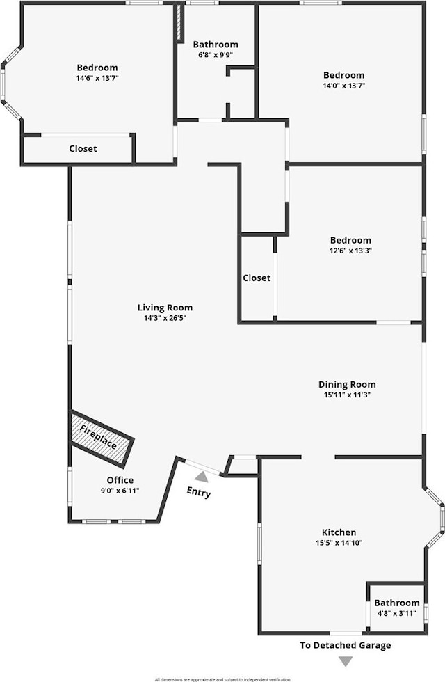 13782 Gershon Pl, North Tustin, CA 92705 - view of room layout