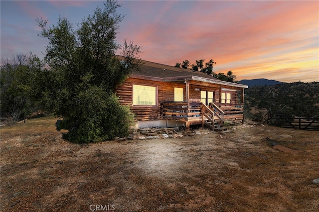 38579 Payne Way, Caliente, CA 93518 - view of front of property featuring a deck