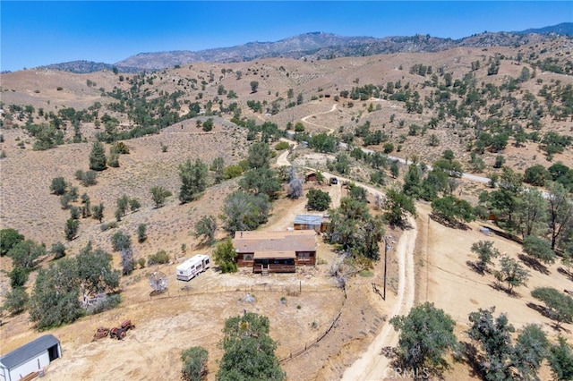 38579 Payne Way, Caliente, CA 93518 - overview of rural landscape with mountains and a desert landscape