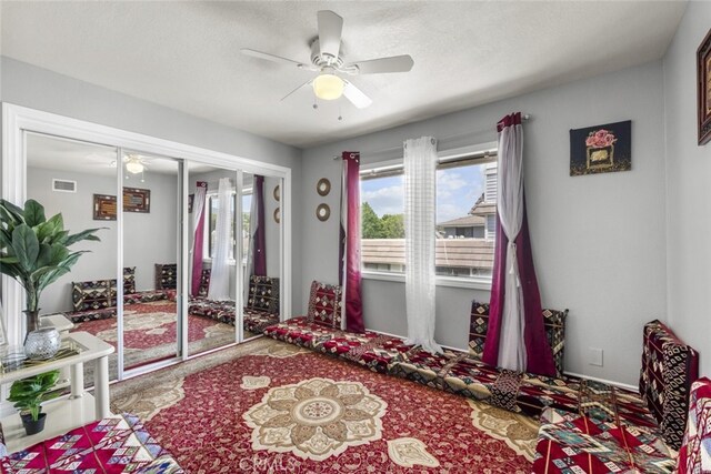 2346 Royal Ave Unit 9, Simi Valley, CA 93065 - bedroom featuring ceiling fan and a closet