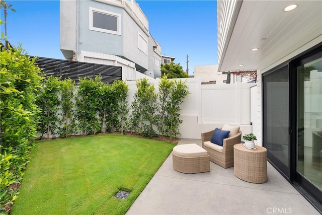 2141 Circle Dr, Hermosa Beach, CA 90254 - view of yard featuring a patio