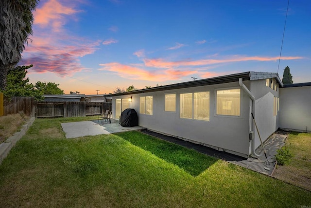 6252 Lake Albano Ave, San Diego, CA 92119 - rear view of house with a patio and stucco siding