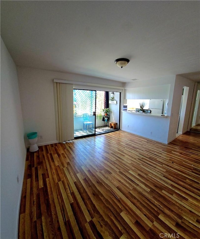 14610 Erwin St, Van Nuys, CA 91411 - spare room with wood finished floors and baseboards