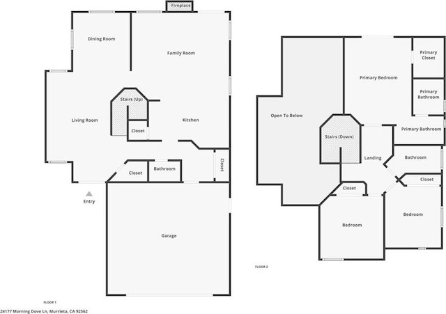 24177 Morning Dove Ln, Murrieta, CA 92562 - floor plan / room layout