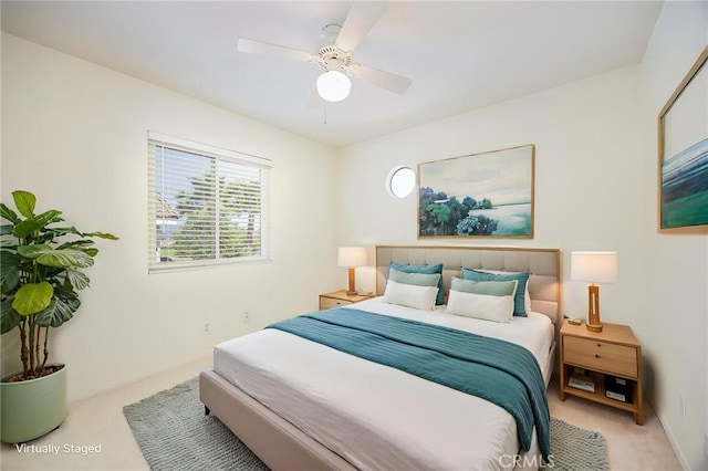 24177 Morning Dove Ln, Murrieta, CA 92562 - carpeted bedroom with a ceiling fan and baseboards