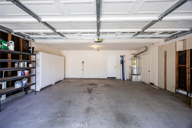 24177 Morning Dove Ln, Murrieta, CA 92562 - garage with water heater and a garage door opener