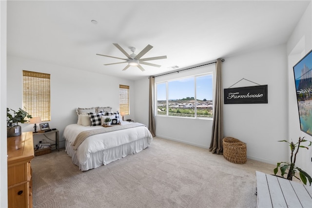 32325 Hillstone St, Temecula, CA 92591 - bedroom featuring carpet floors, a ceiling fan, and baseboards