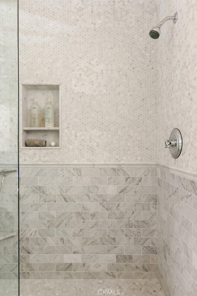 326 Ruby St, Laguna Beach, CA 92651 - bathroom view of a tile shower