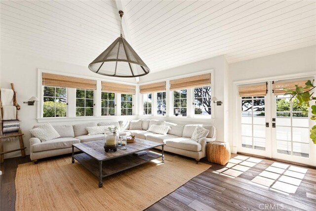 326 Ruby St, Laguna Beach, CA 92651 - living area with plenty of natural light and wood finished floors