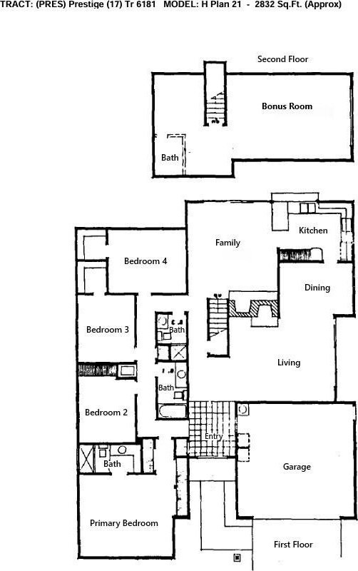 16292 Wishingwell, Huntington Beach, CA 92647 - floor plan / room layout