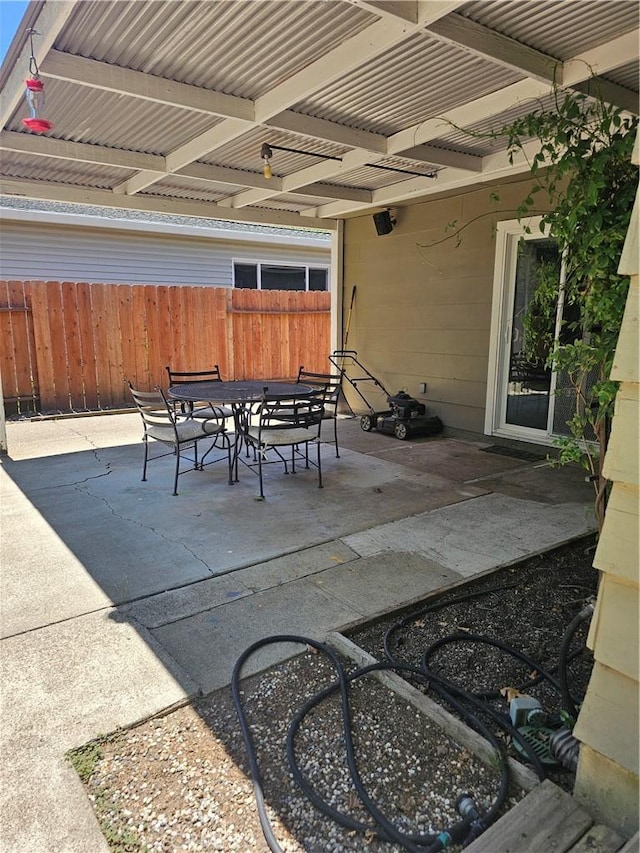 1371 Yokayo Dr, Ukiah, CA 95482 - view of patio featuring outdoor dining area