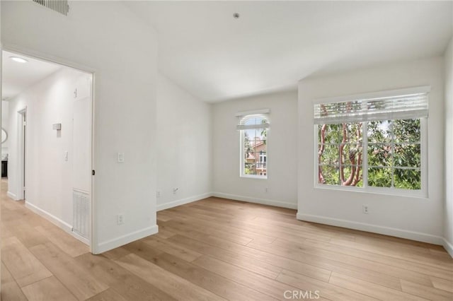 119 Gallery Way, Tustin, CA 92782 - empty room with baseboards and light wood-style floors