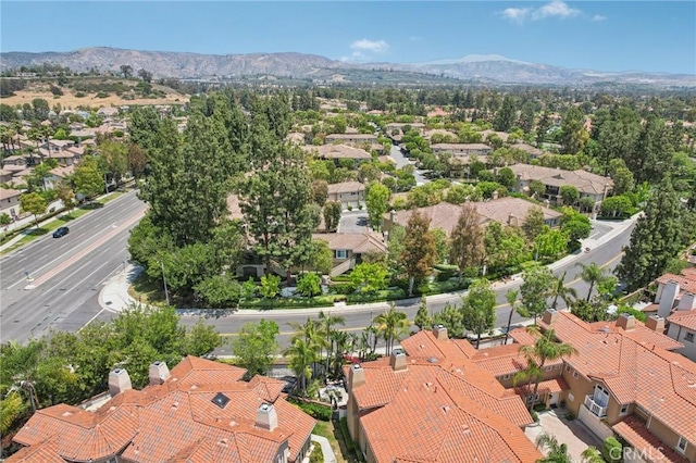 119 Gallery Way, Tustin, CA 92782 - aerial view of residential area featuring a mountainous background