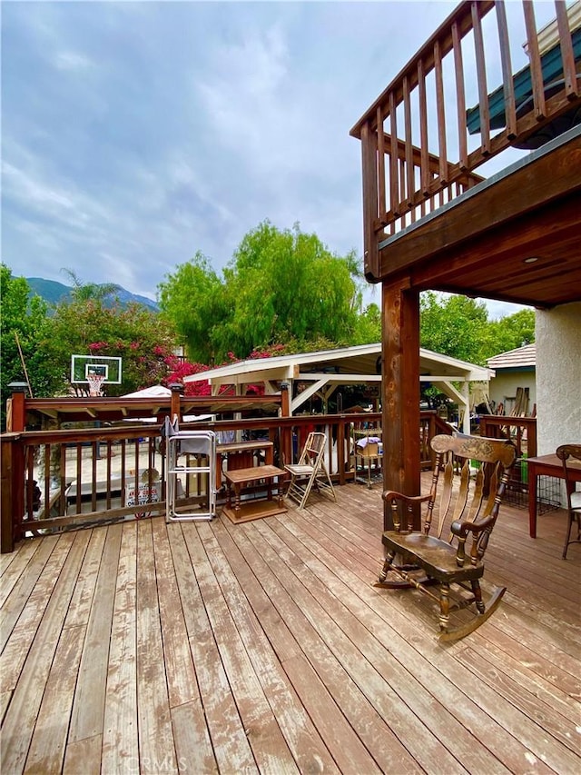 5218 Rocky Mountain Pl, Rancho Cucamonga, CA 91737 - deck featuring outdoor dining space