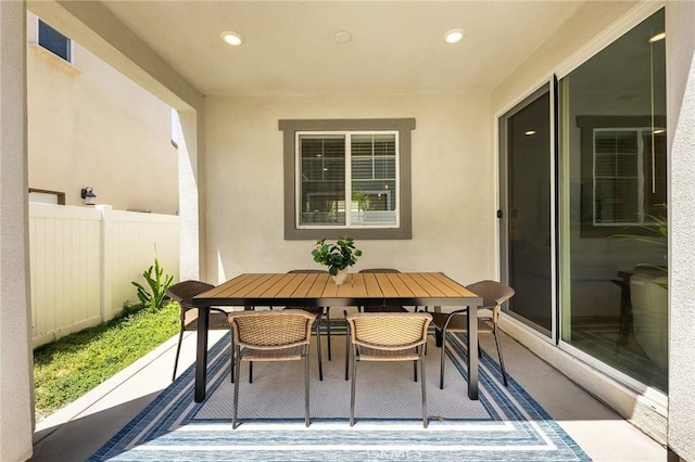 15975 Osprey Ave, Chino, CA 91708 - view of patio / terrace featuring outdoor dining area
