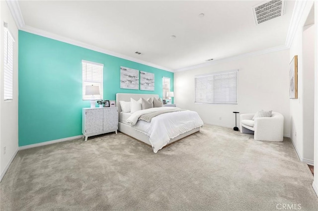 15975 Osprey Ave, Chino, CA 91708 - carpeted bedroom with crown molding and baseboards