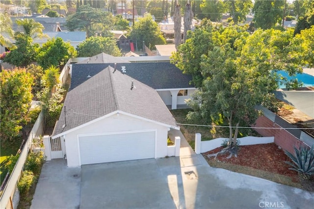 8213 Ethel Ave, North Hollywood, CA 91605 - aerial view of property and surrounding area