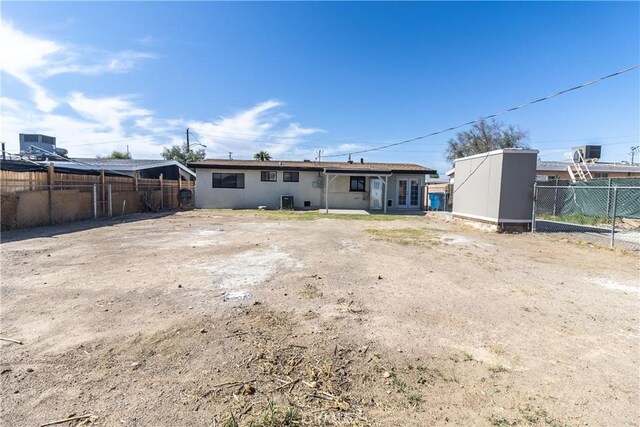 2025 Rio Vis, Needles, CA 92363 - back of house with french doors