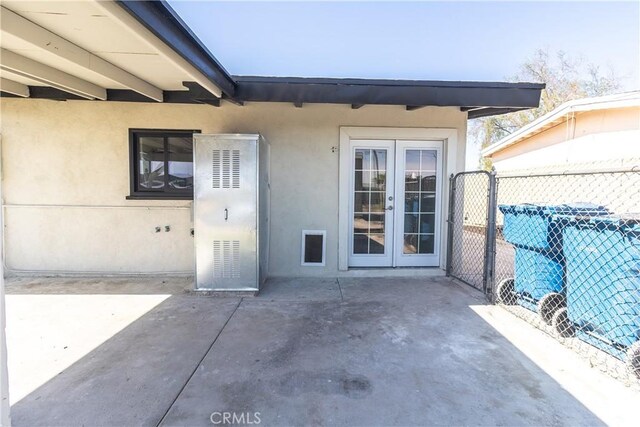 2025 Rio Vis, Needles, CA 92363 - view of patio / terrace featuring french doors