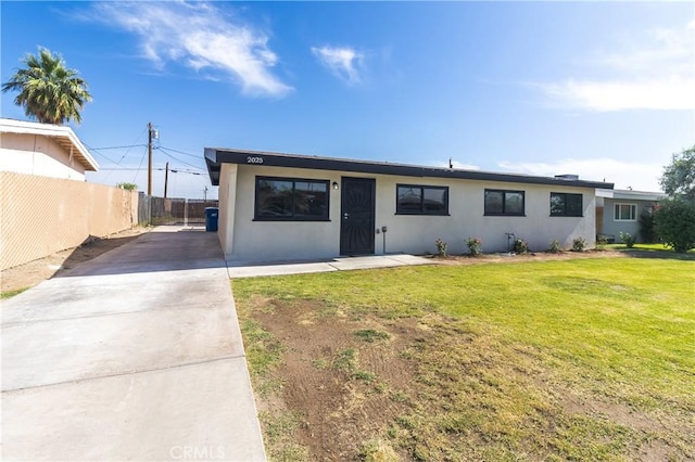 2025 Rio Vis, Needles, CA 92363 - view of front of property featuring concrete driveway and stucco siding