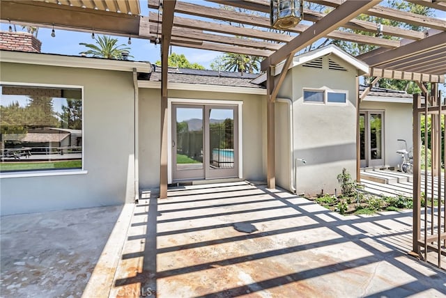 2886 Mcallister St, Riverside, CA 92503 - view of patio featuring a pergola