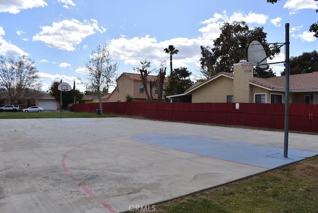 2125 Bramble Ln, Palmdale, CA 93550 - view of basketball court with community basketball court