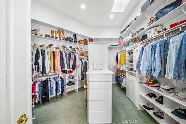 37626 Via Majorca, Murrieta, CA 92562 - walk in closet with carpet and a skylight