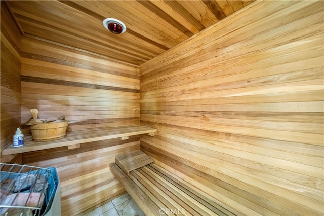 37626 Via Majorca, Murrieta, CA 92562 - relaxing sauna with wood walls and wooden ceiling