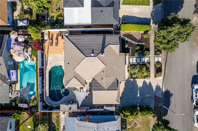 1459 Clock Ave, Redlands, CA 92374 - bird's eye view of a pool