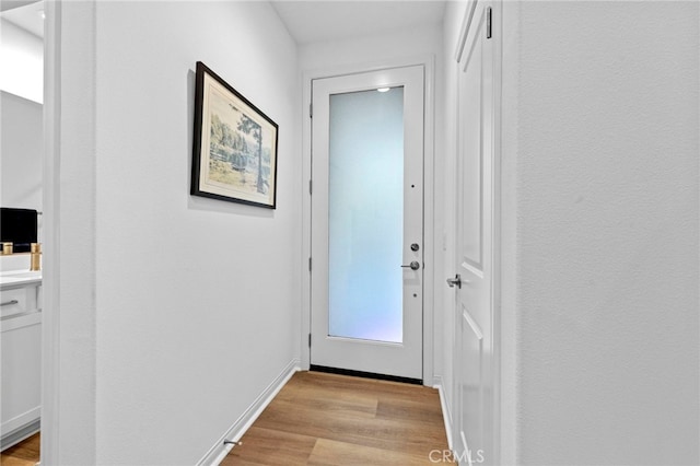 181 Moonflower Rd, Rancho Mission Viejo, CA 92694 - doorway to outside featuring light wood finished floors