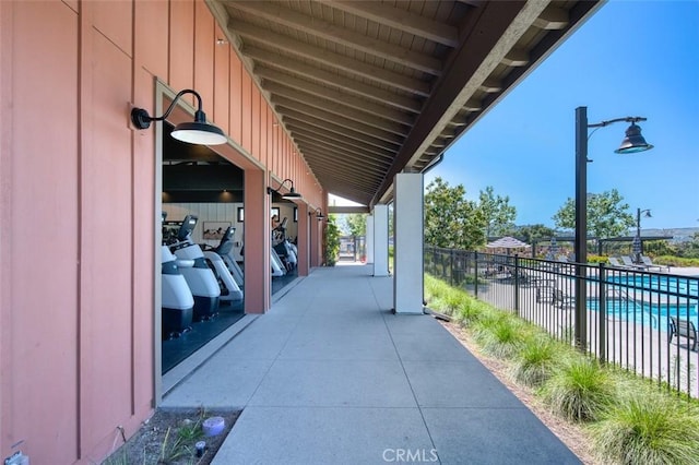 1151 Brush Crk, Rancho Mission Viejo, CA 92694 - view of patio with a community pool