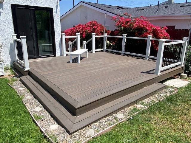 619 Center St, El Segundo, CA 90245 - view of wooden deck